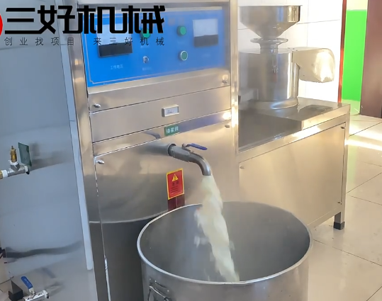 豆腐機煮漿