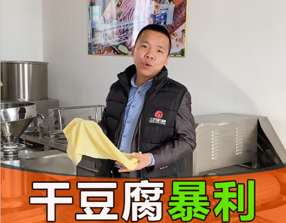 干豆腐機怎么制作干豆腐