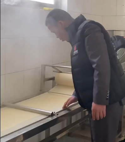 干豆腐機操作流程