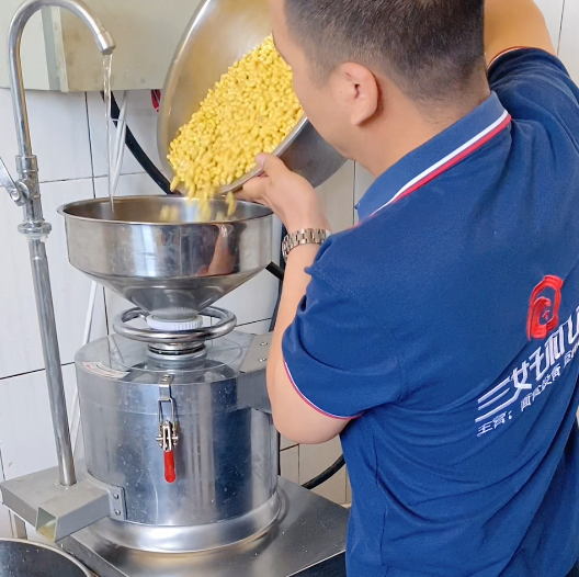 豆腐機怎么做豆泡